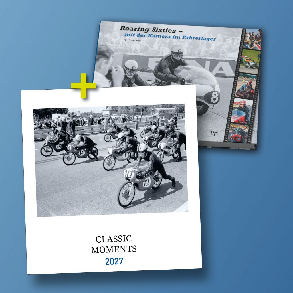Das T&T Weihnachtspaket Kalender "CLASSIC MOMENTS" plus Buch "Roaring Sixties" zum Sonderpreis