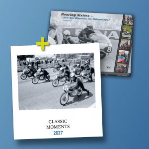 Das T&T Weihnachtspaket Kalender "CLASSIC MOMENTS" plus Buch "Roaring Sixties" zum Sonderpreis